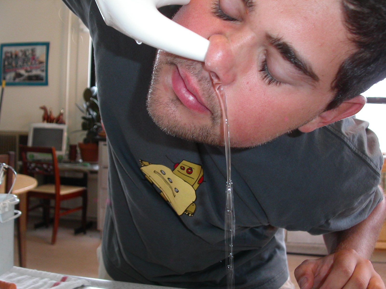 Sewing Machine in Use