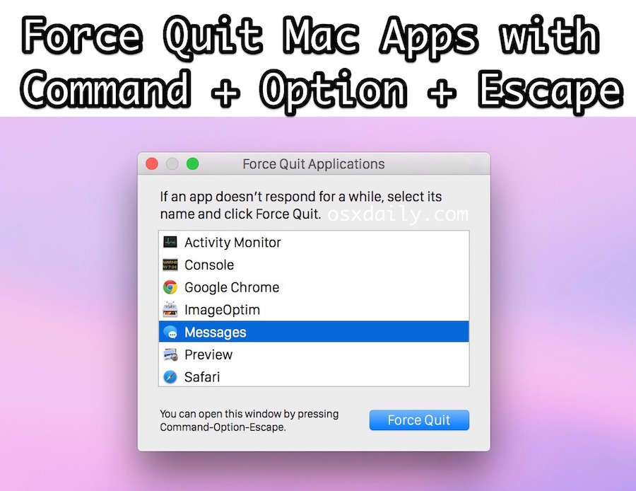 Using Activity Monitor on Mac