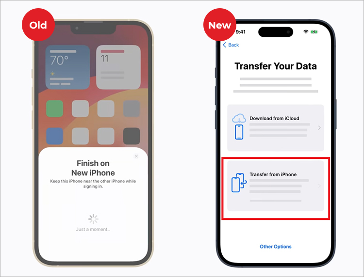 Data Transfer Process Explanation