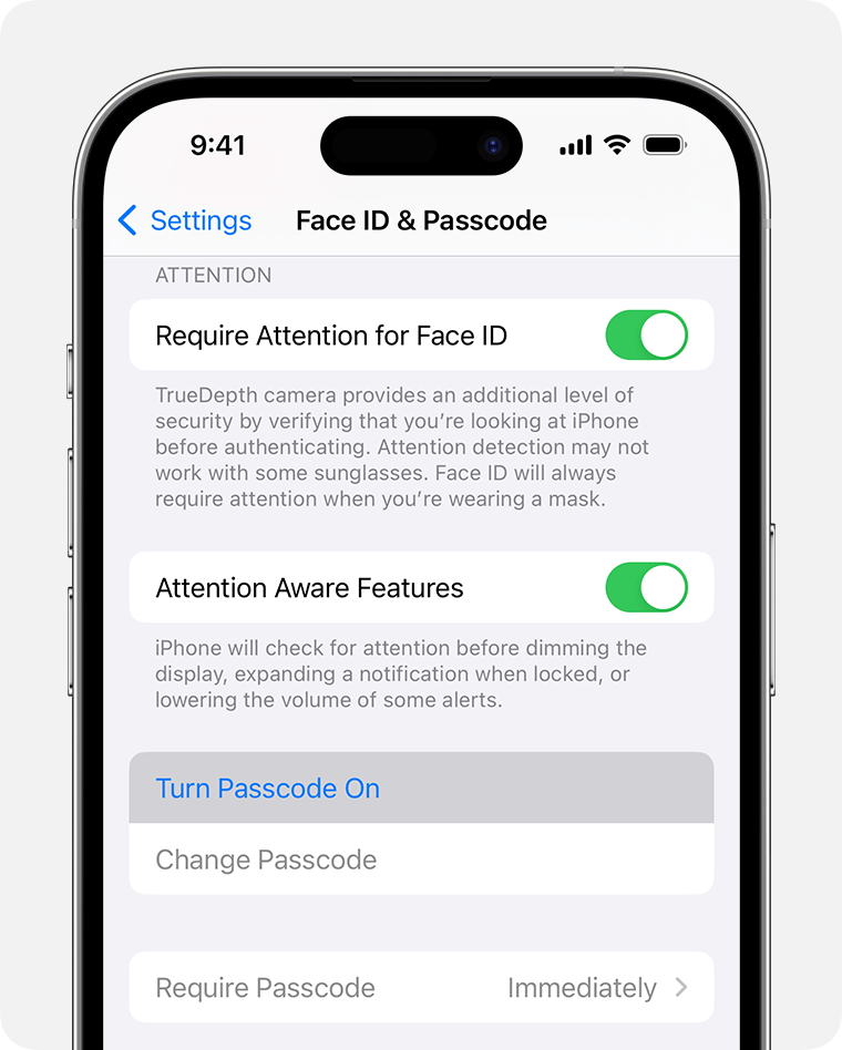 Change Phone Password