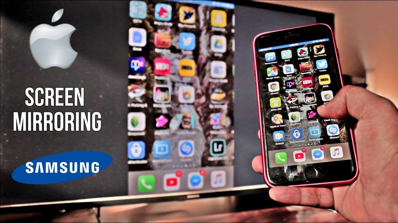 Screen mirroring iPhone with Samsung TV