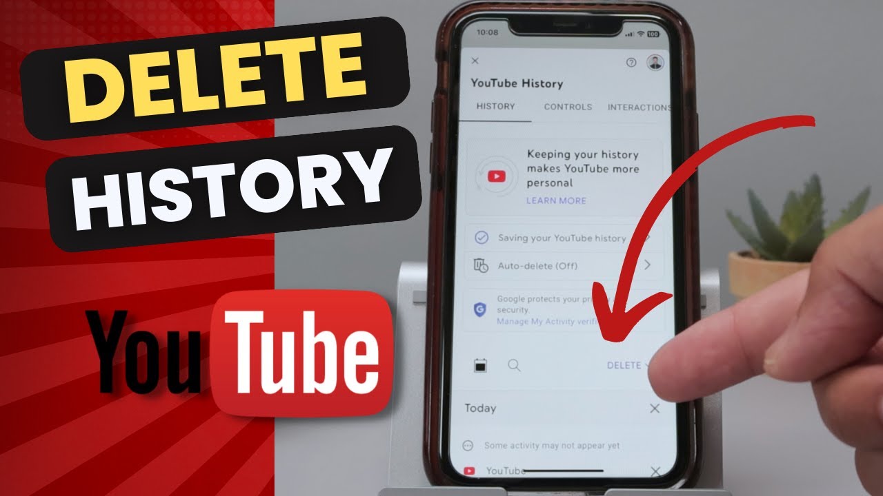 Managing YouTube history