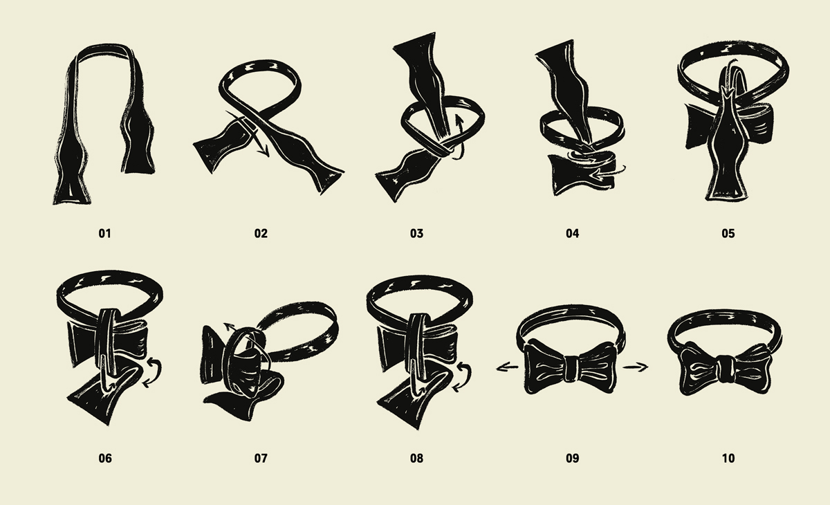 How to Tie a Bowtie Step-Wise